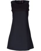 High Short Dress - Lyst