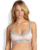 Cosabella Never Say Never Sweetie Two-Tone Lace Soft Bra - Lyst