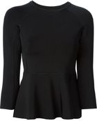 Issa Peplum Hem Top - Lyst