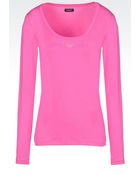 Emporio Armani Cotton T-Shirt - Lyst