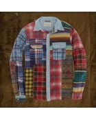 Denim & Supply Ralph Lauren Patchwork Shirt - Lyst