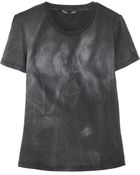 Theyskens' Theory Calli Printed Cottonjersey Tshirt - Lyst