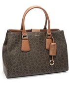 Calvin Klein Logo Carryall Bag - Lyst