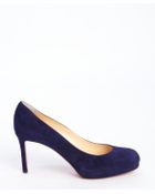 Christian Louboutin Eclipse Suede Platform Pumps - Lyst