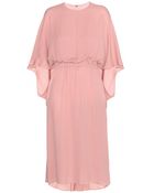 Valentino Silk-Crepe Dress - Lyst