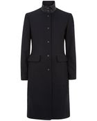 Rag & Bone Parker Leather Panel Coat - Lyst