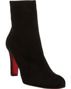 Christian Louboutin Miss Tack Ankle Booties - Lyst