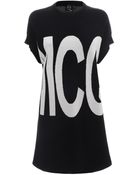McQ by Alexander McQueen Logo T-Shirt Dress - Lyst