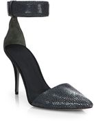 Alexander Wang Lovisa Stingray-Embossed Pumps - Lyst