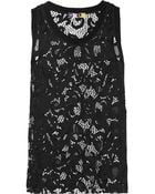 MSGM Lace Top - Lyst