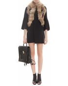Elizabeth And James Mayleigh Flute Sleeves Dress - Lyst