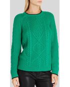Ted Baker Sweater - Verbos Cable - Lyst