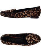 Aperlai Animal Print Leather Moccasins - Lyst