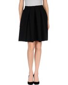 Emporio Armani Knee Length Skirt - Lyst