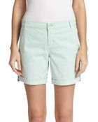 Tory Burch Chino Shorts - Lyst
