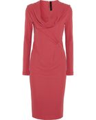 Roland Mouret Issorie Jersey-Crepe Dress - Lyst
