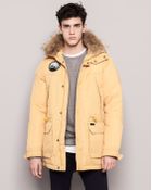 Pull&Bear Jacket With Hood - Lyst