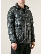 Moncler Gamme Rouge Padded Camouflage Jacket - Lyst
