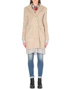 Diesel Wandy Wool-blend Coat - Lyst