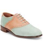 Florsheim By Duckie Brown Suede & Leather Saddle Brogues - Lyst