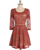 ModCloth Twist Is It Dress - Lyst