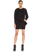 Helmut Lang Crew Neck Modal Sweatshirt - Lyst