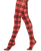Pretty Polly Tartan Plaid Tights - Lyst