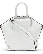 Alexander Wang White Textured Leather Emilie Small Tote Bag - Lyst