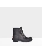 Hunter Original Rubber Lace-Up Boots - Lyst