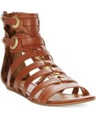 Report Signature Luckie Flat Gladiator Sandals - Lyst