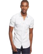 Inc International Concepts Short-Sleeve Dublack Shirt - Lyst