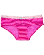 Betsey Johnson Striped Hipster Panty - Lyst