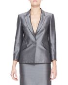Alexander Wang Suiting Blazer With Sheen - Lyst