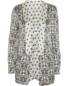Balmain Printed Silk Jacket - Lyst