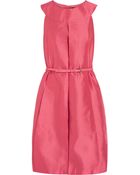 Raoul Velda Belted Silk And Cotton-Blend Twill Dress - Lyst