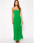 TFNC Maxi Dress With Pleated Bust - Lyst