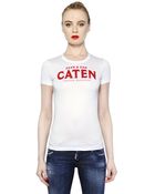 DSquared2 Caten Printed Cotton T-Shirt - Lyst