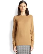 Alexander Wang Sheer-Paneled Oversized Sweater - Lyst