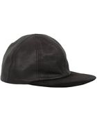 Eugenia Kim Darien Leather Baseball Cap - Lyst