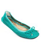 Me Too Lindsey Leather Flats - Lyst