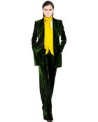 Emilio Pucci Viscose Silk Blend Velvet Jacket - Lyst