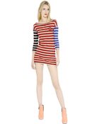 Sonia By Sonia Rykiel Striped Cotton Jersey Dress - Lyst
