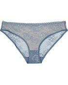 Stella McCartney Stella Lace Briefs - Lyst