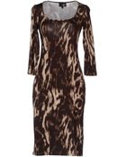 Just Cavalli Short Dress - Lyst