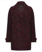 Jaeger Textured Double-Breasted Coat - Lyst