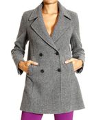 Mauro Grifoni Coat Short Double Breast Wool - Lyst