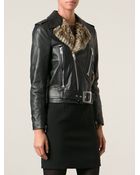 Saint Laurent Biker Jacket - Lyst