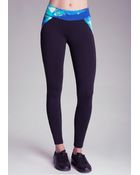 Bebe Ember Colorblock Leggings - Lyst