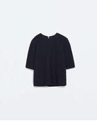 Zara Epaulette Top - Lyst
