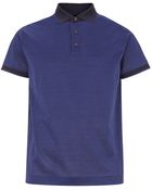 Z Zegna Geo Print Polo Shirt - Lyst